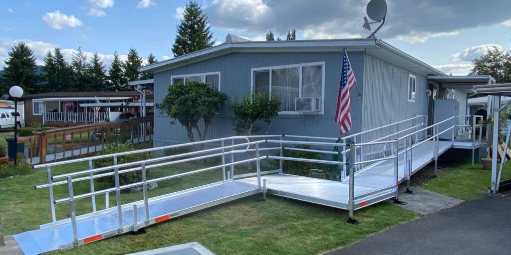 image of a residential ramp installed by a procision ramp installer